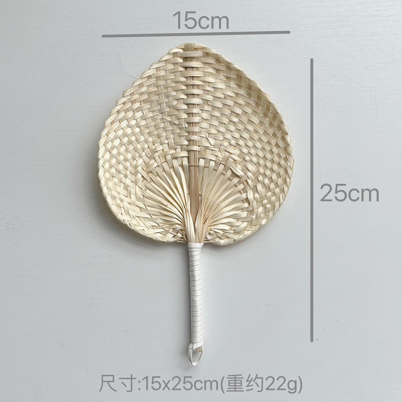 Traditional Handwoven Bamboo Fan