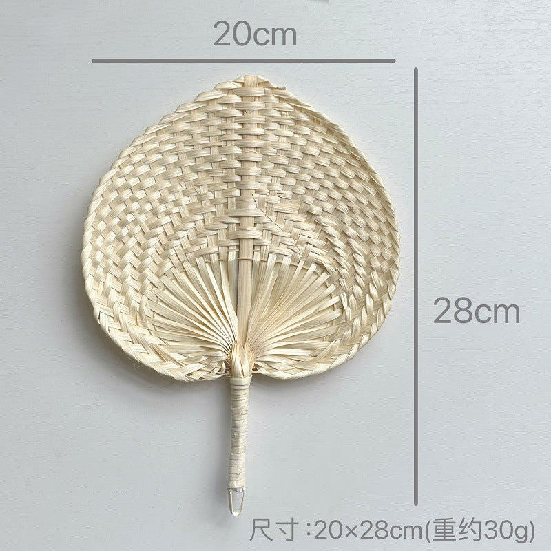 Traditional Handwoven Bamboo Fan