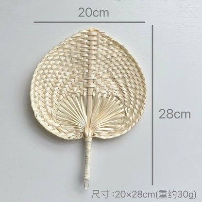 Traditional Handwoven Bamboo Fan