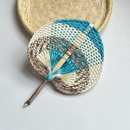 Traditional Handwoven Bamboo Fan