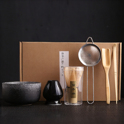 Traditional Matcha Tea Whisk Set