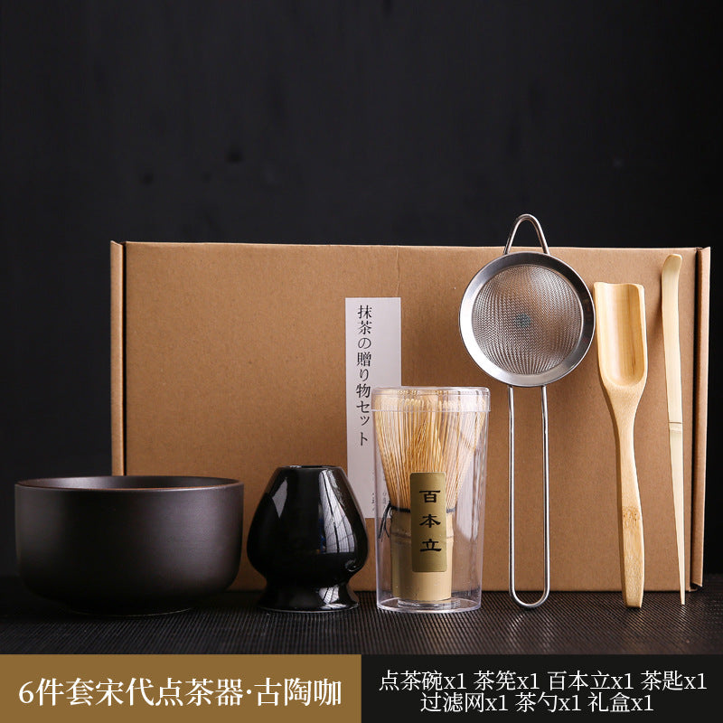 Traditional Matcha Tea Whisk Set