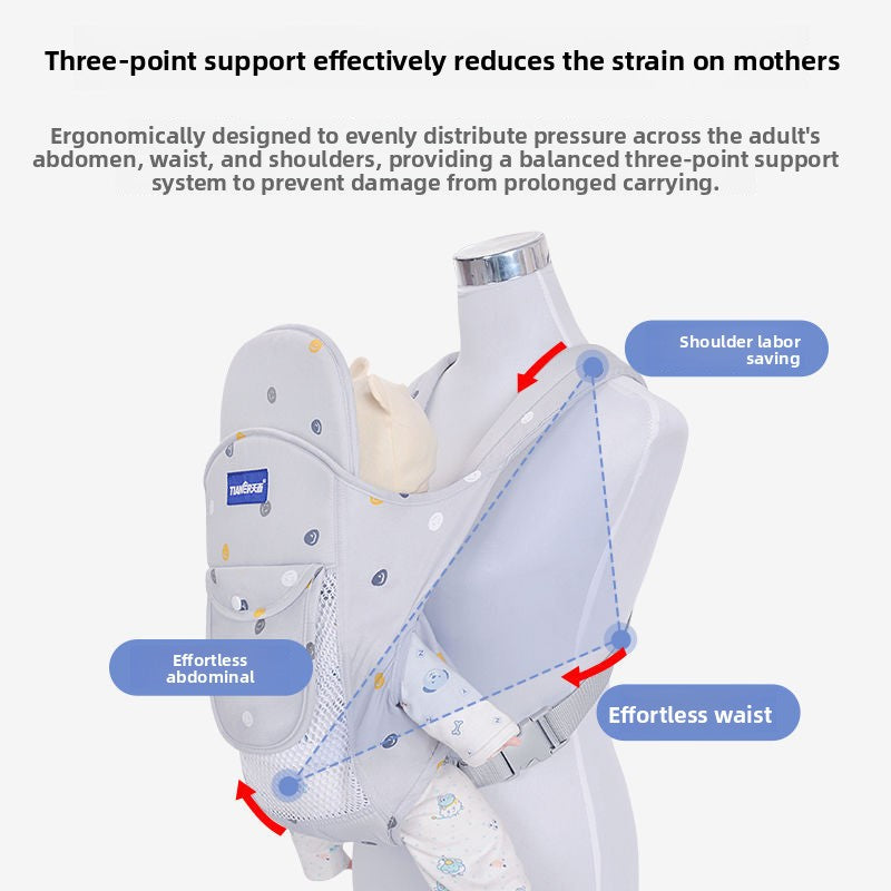 Traditional old-fashioned baby carrier