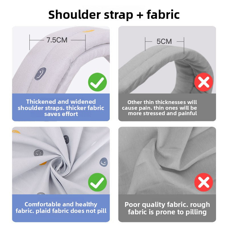Traditional old-fashioned baby carrier