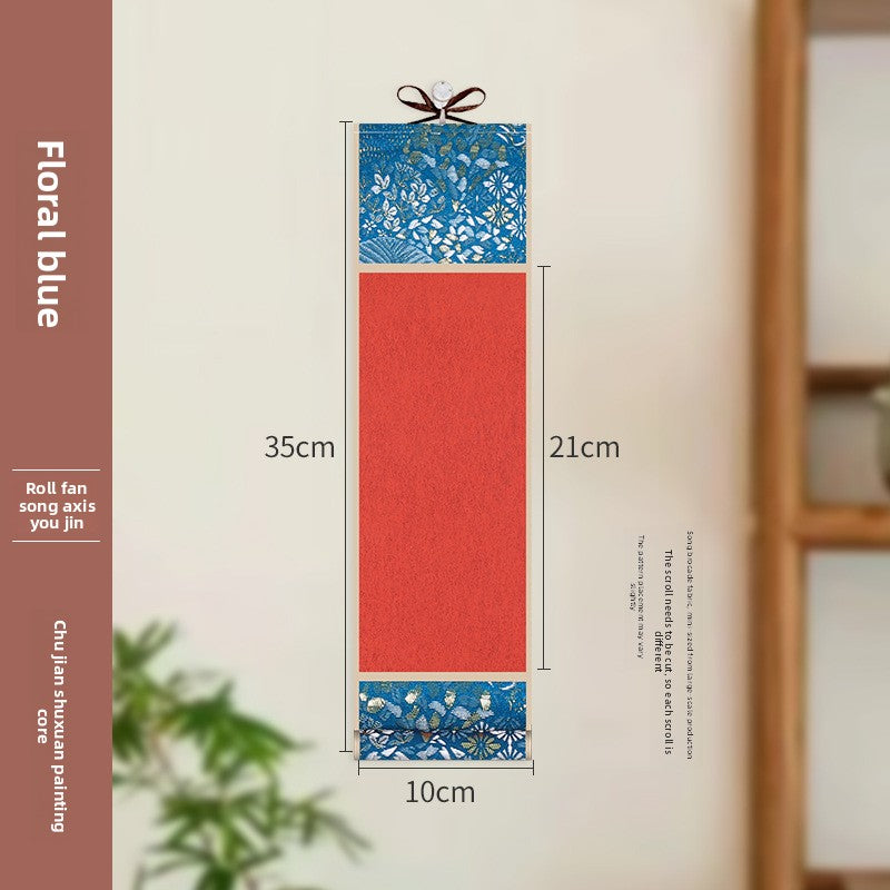Traditional Rice Paper Calligraphy Scroll