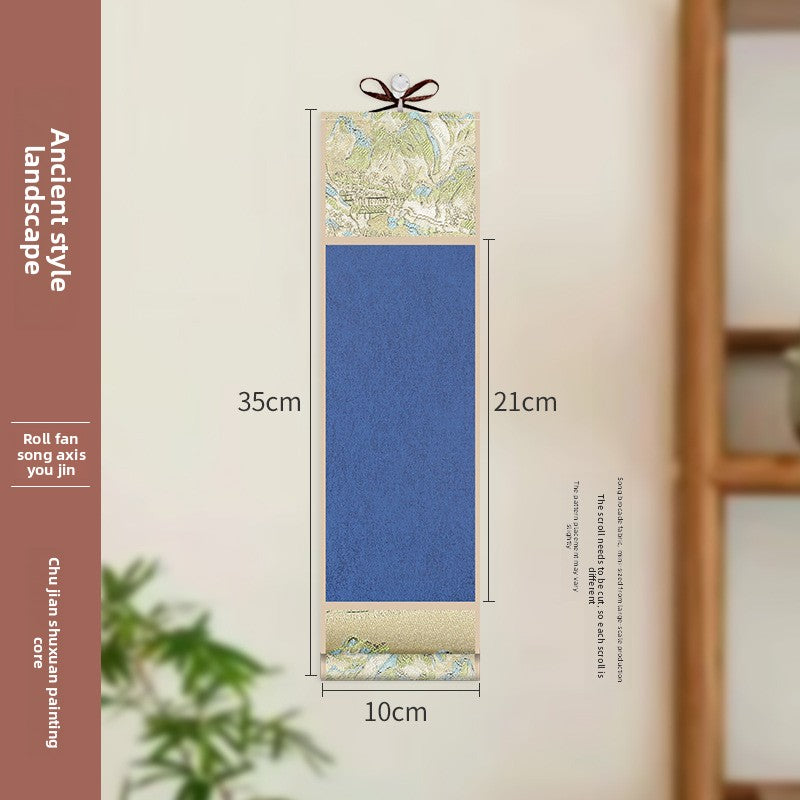 Traditional Rice Paper Calligraphy Scroll