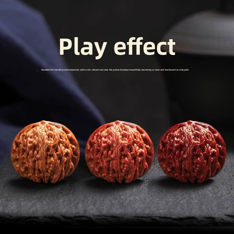Traditional Walnut Hand Carved Art Pieces