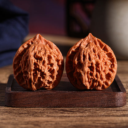 Traditional Walnut Hand Carved Art Pieces