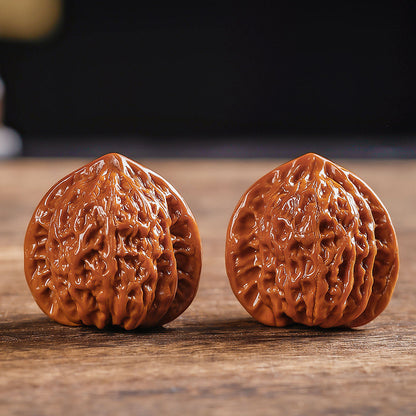 Traditional Walnut Hand Carved Art Pieces