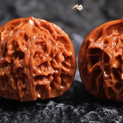 Traditional Walnut Hand Carved Art Pieces