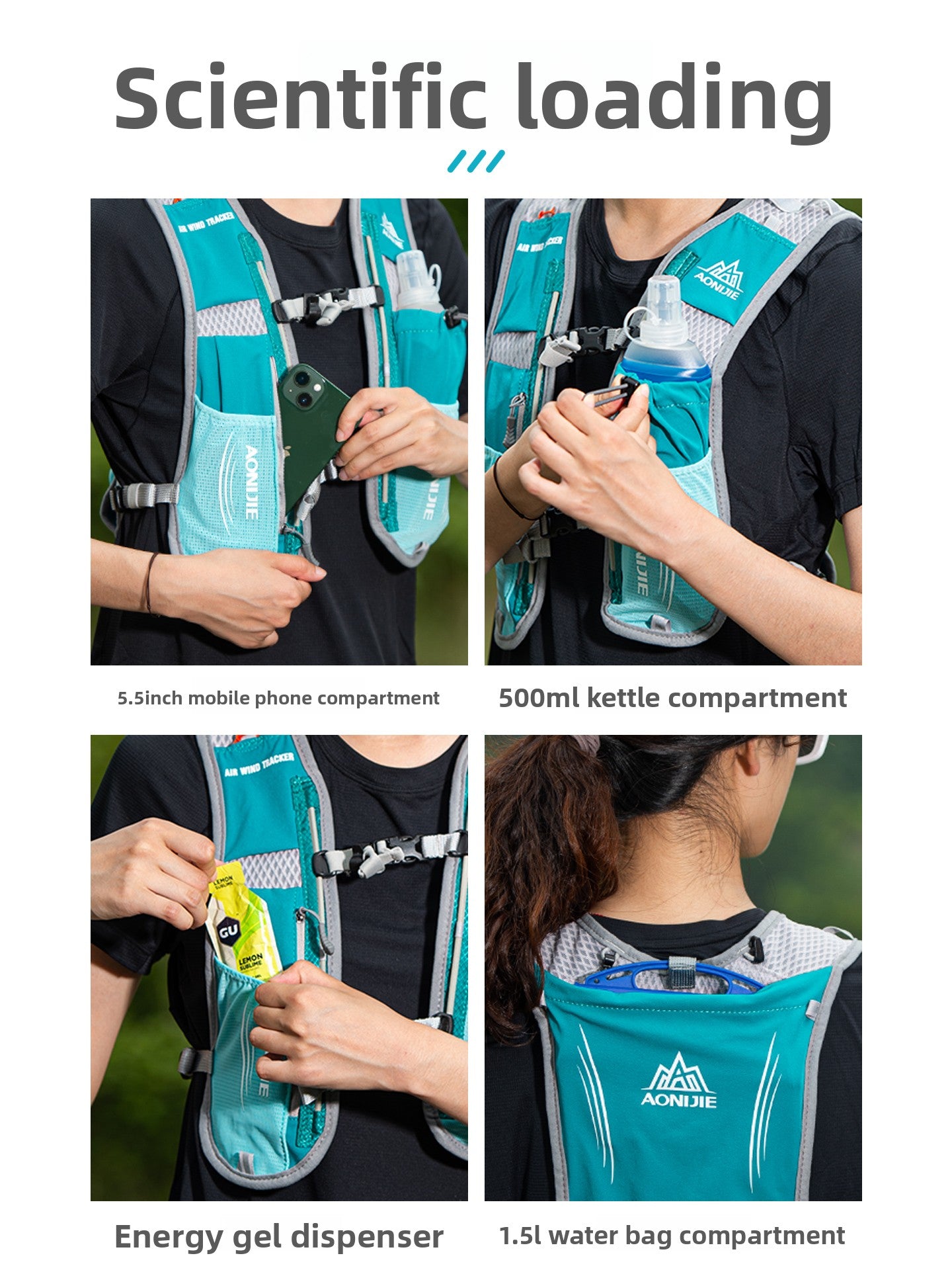Trail Running Hydration Backpack