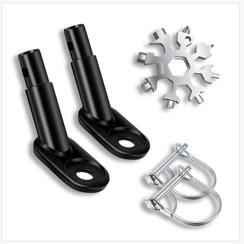 Trailer accessory towing head