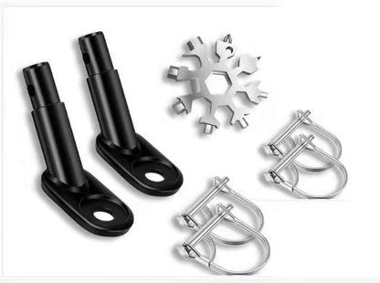 Trailer accessory towing head