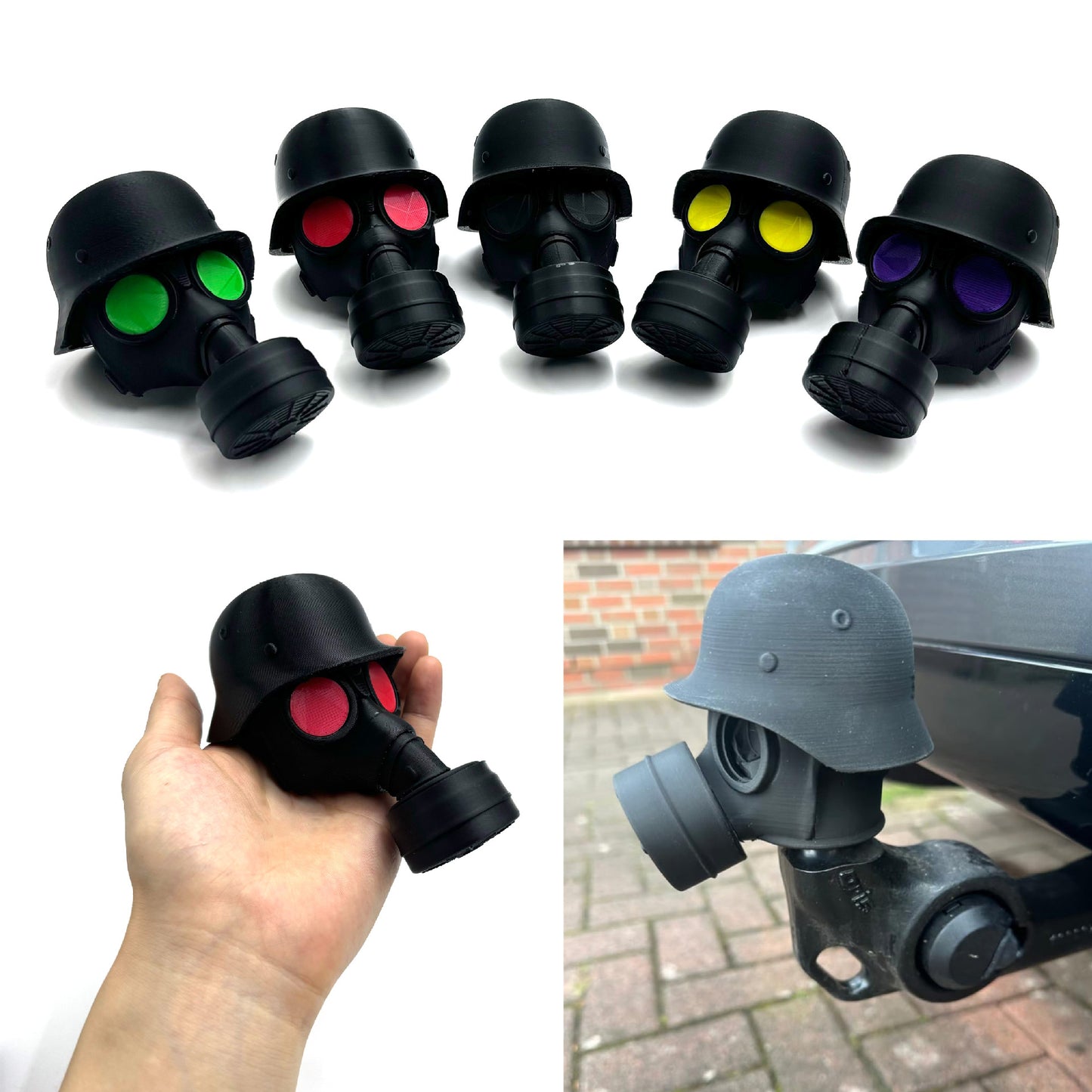 Trailer coupling cap hook cover