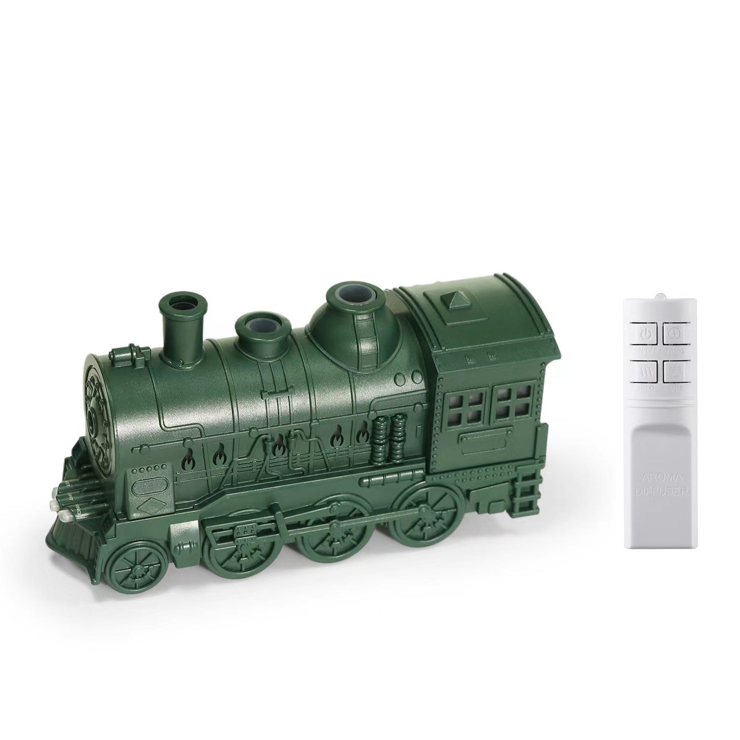 Train-Shaped Ultrasonic Aromatherapy Humidifier with Essential Oil Diffuser