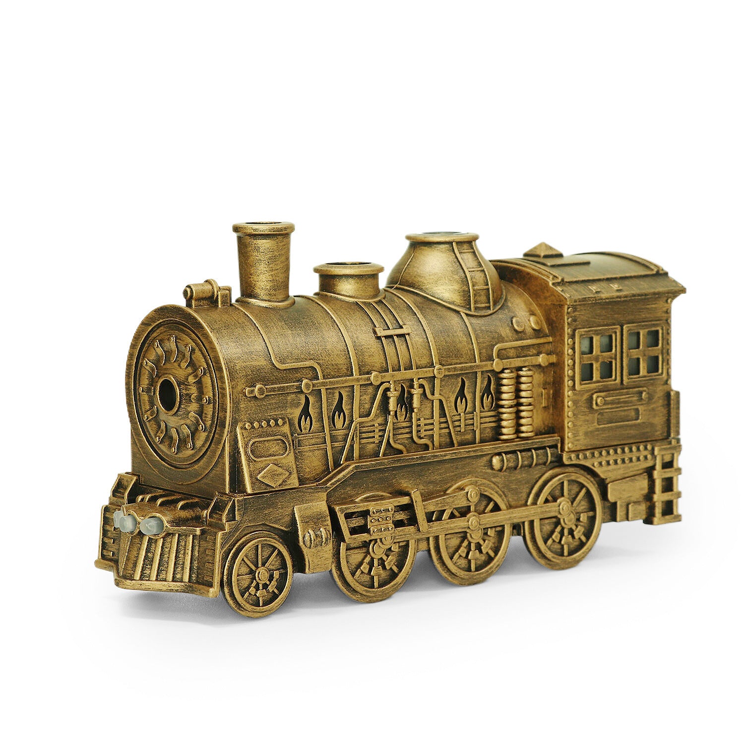 Train-Shaped Ultrasonic Aromatherapy Humidifier with Essential Oil Diffuser