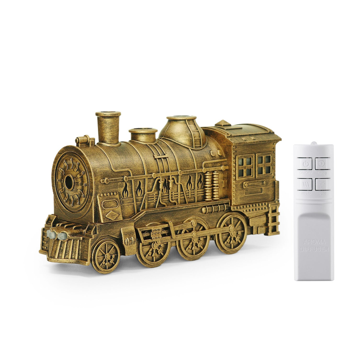 Train-Shaped Ultrasonic Aromatherapy Humidifier with Essential Oil Diffuser