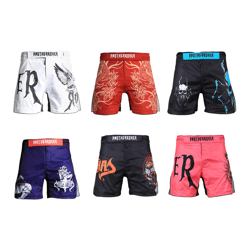 Training Shorts Brazilian Jiu-Jitsu Fitness Mixed Martial Arts Sanda