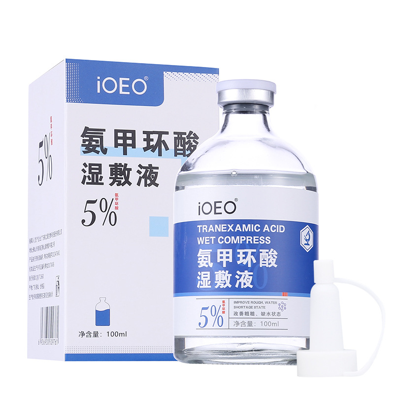 Tranexamic acid wet compress