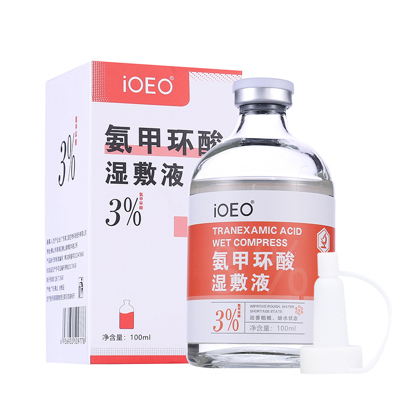Tranexamic acid wet compress
