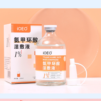 Tranexamic acid wet compress