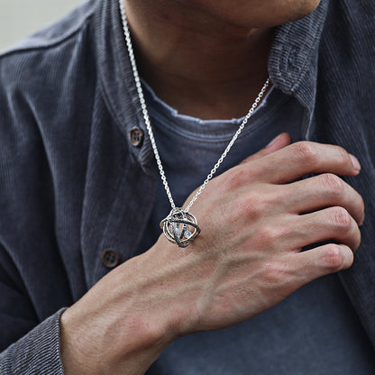 Transformable Astronomical Ring Necklace