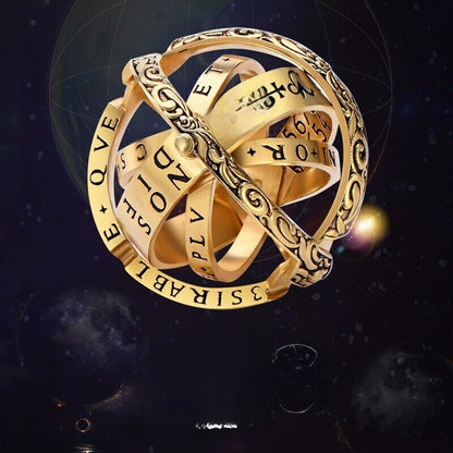 Transformable Astronomical Ring Necklace