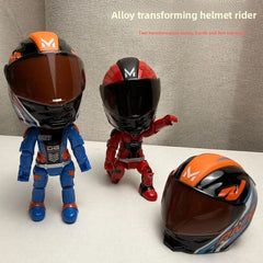 Blue Helmet Rider Transformable
