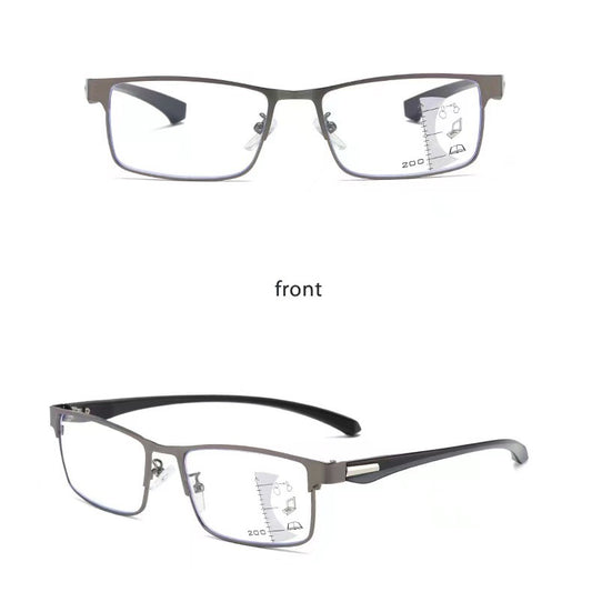 Transition reading glasses