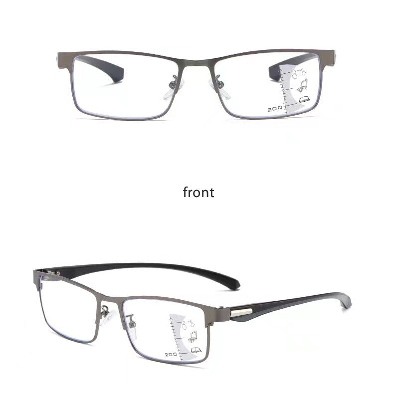 Transition reading glasses