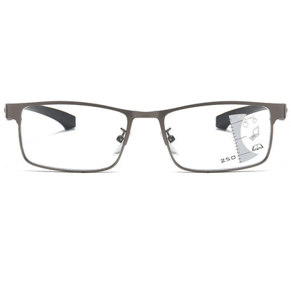 Transition reading glasses