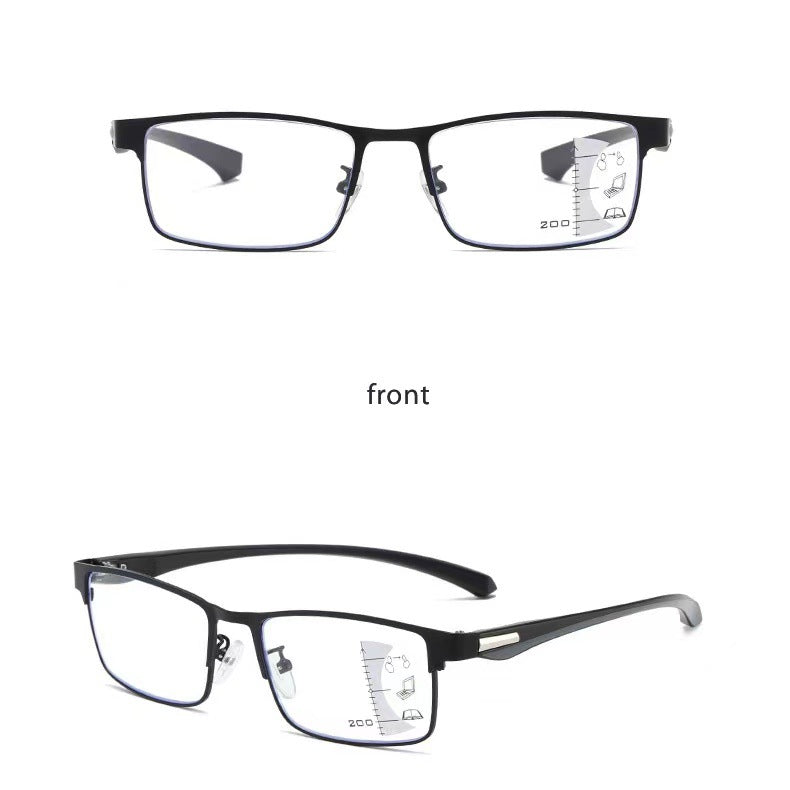 Transition reading glasses