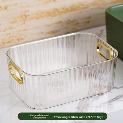 Translucent Acrylic Desktop Organizer Storage Box