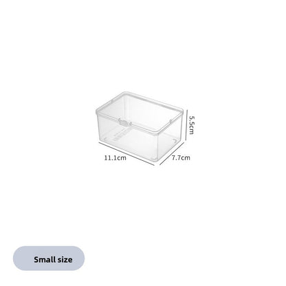 Translucent Plastic Storage Box with Lid