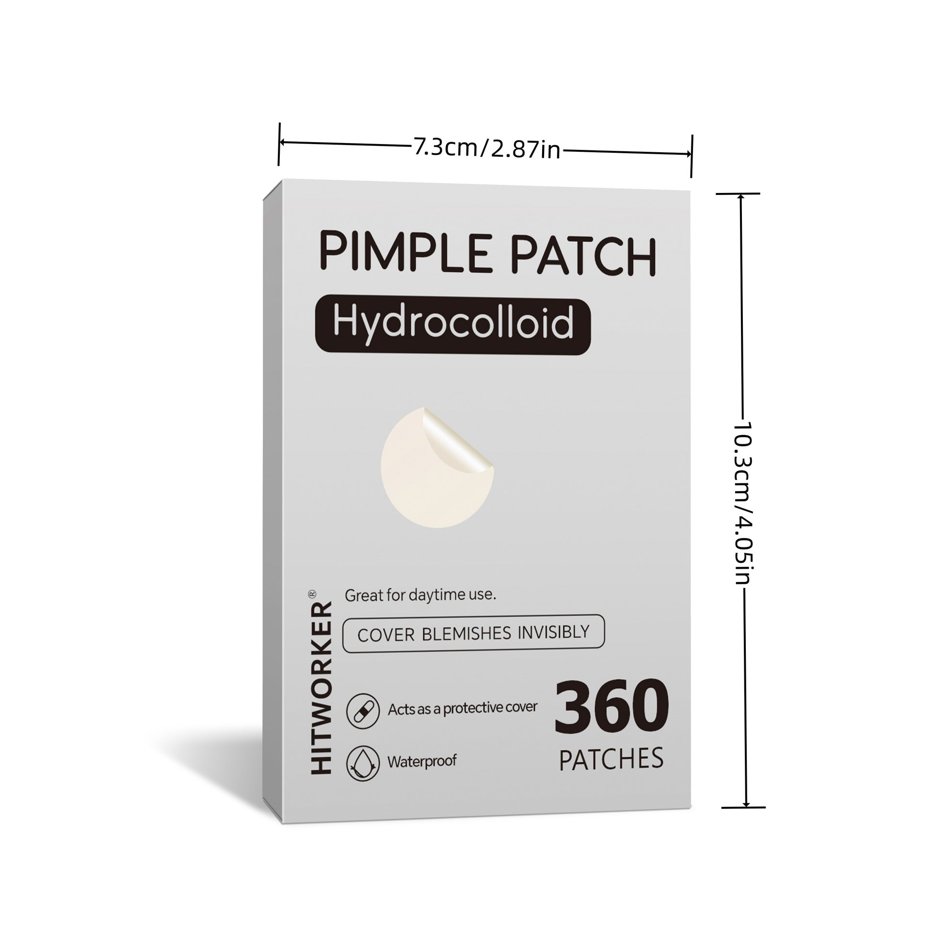 Transparent Acne Patches Gentle Waterproof Day Night