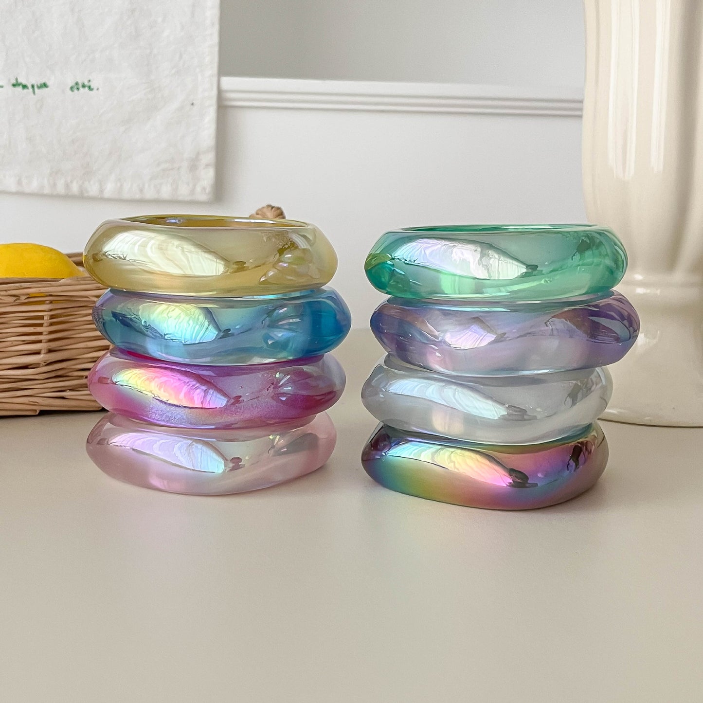 Transparent Acrylic Bracelets