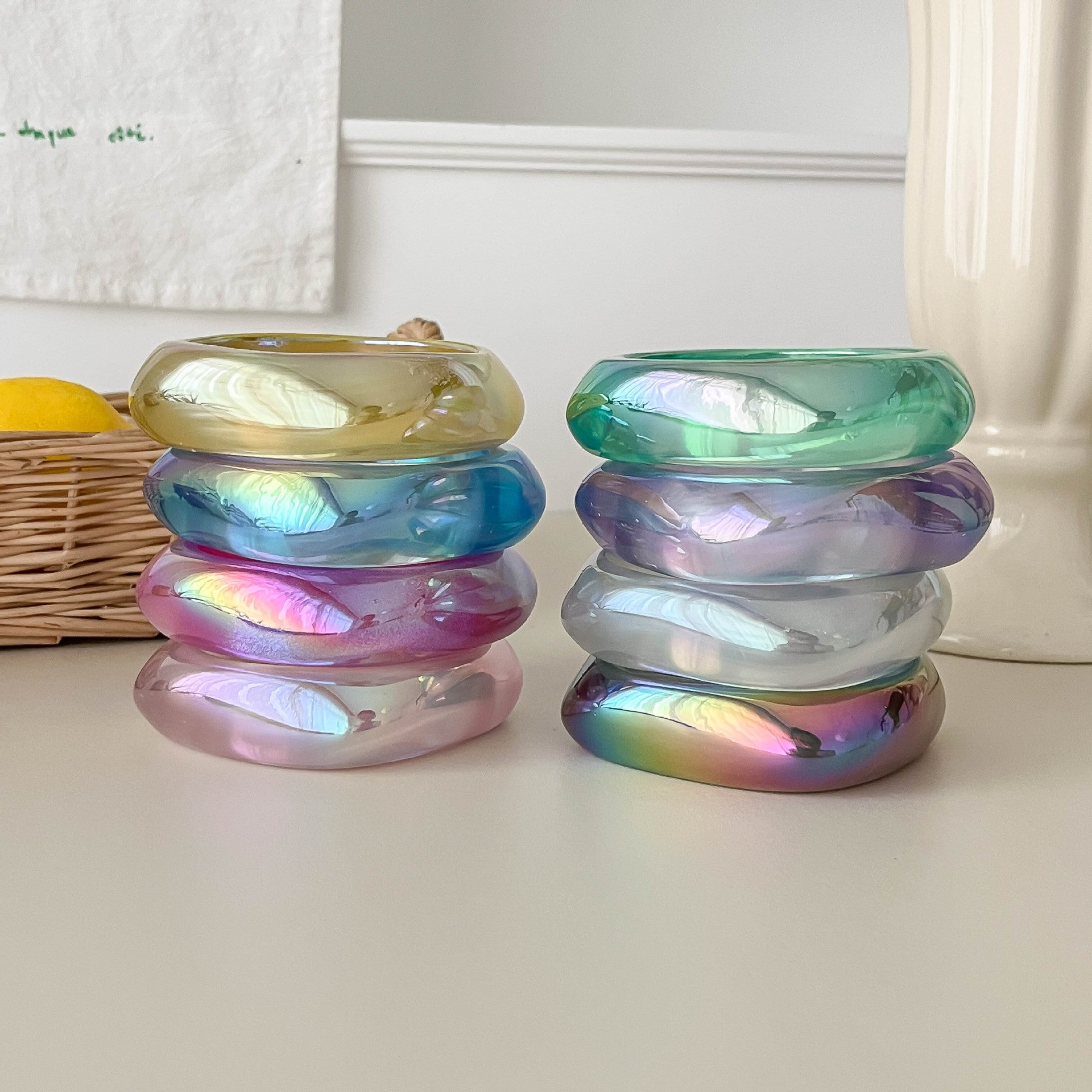Transparent Acrylic Bracelets