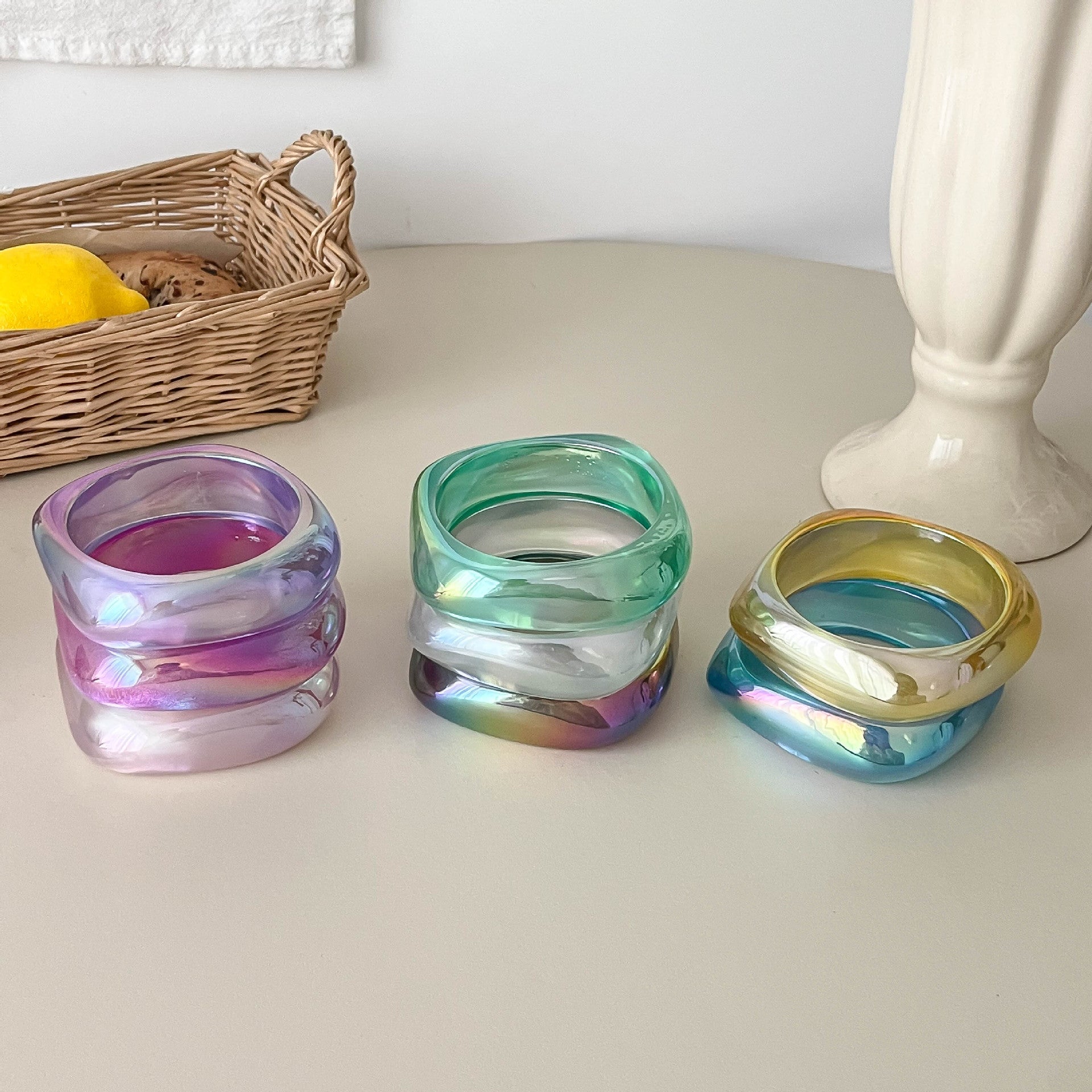 Transparent Acrylic Bracelets