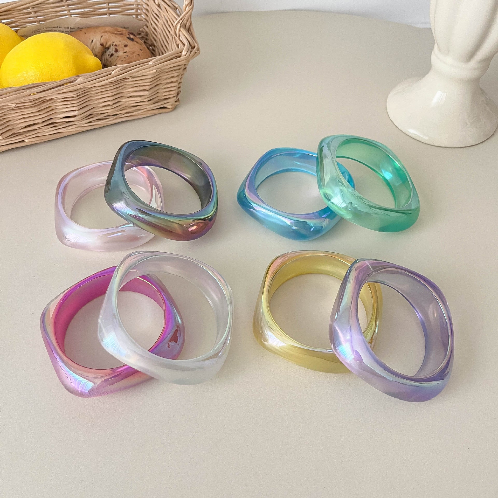 Transparent Acrylic Bracelets
