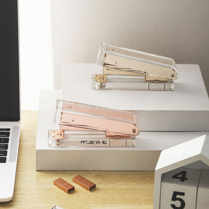 Transparent Acrylic Desktop Stapler