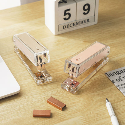 Transparent Acrylic Desktop Stapler