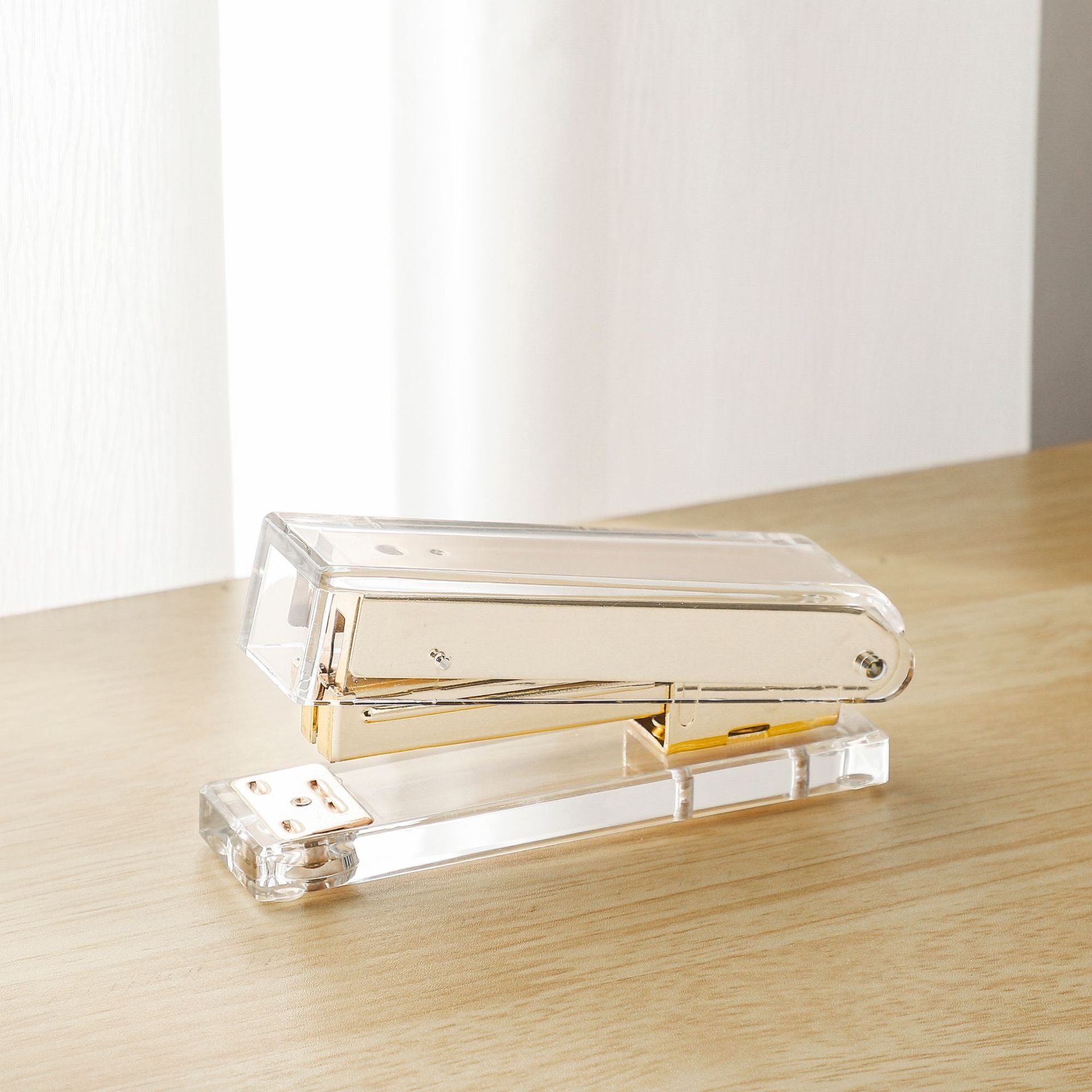 Transparent Acrylic Desktop Stapler