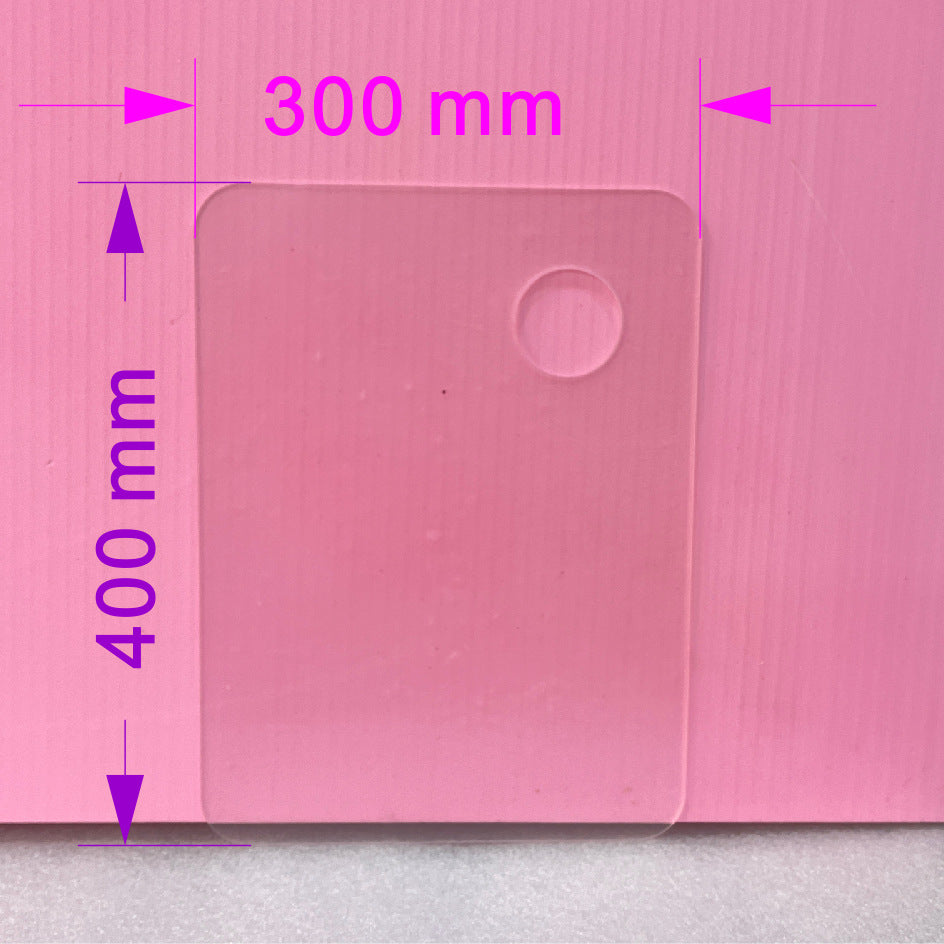 Transparent Acrylic Palette for Makeup and Art