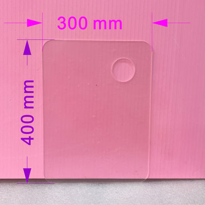 Transparent Acrylic Palette for Makeup and Art