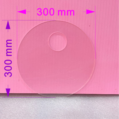 Transparent Acrylic Palette for Makeup and Art