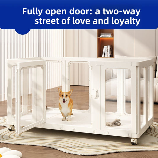 Transparent Acrylic Pet Playpen