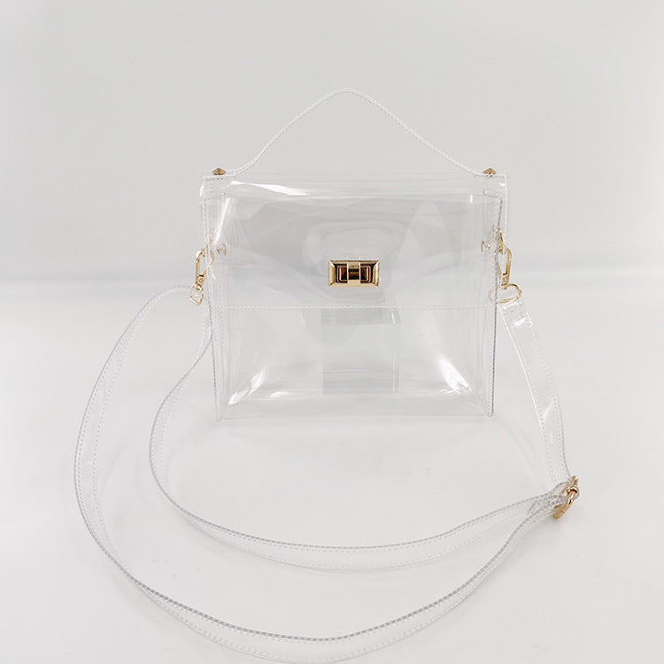 Transparent Adjustable Shoulder Bag
