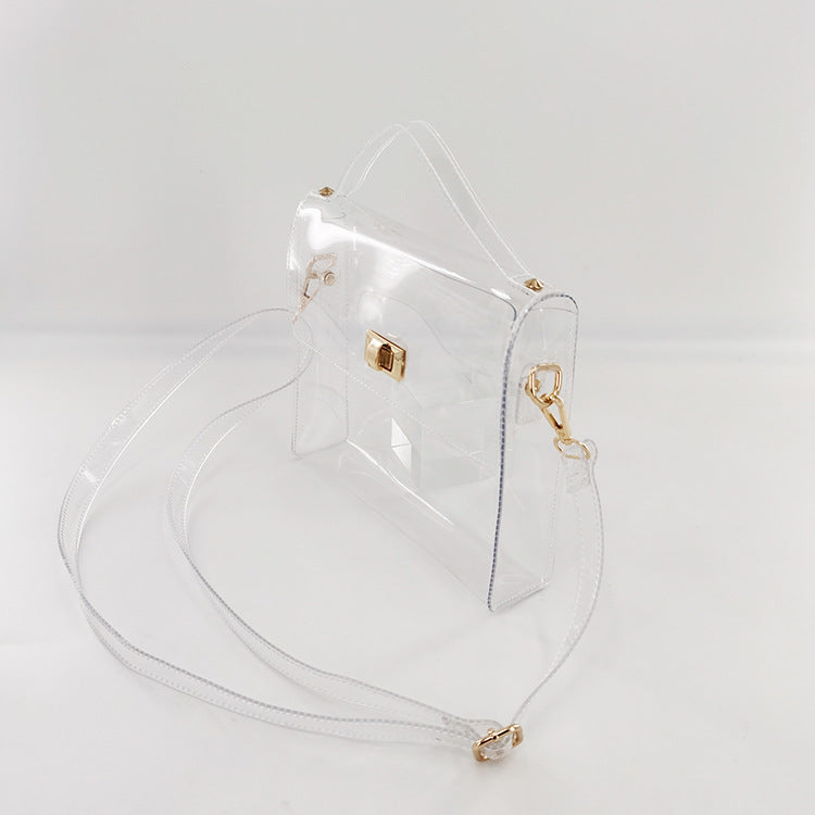 Transparent Adjustable Shoulder Bag