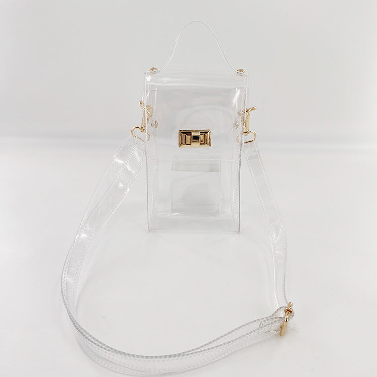 Transparent Adjustable Shoulder Bag
