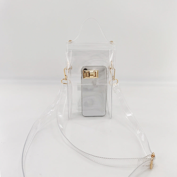 Transparent Adjustable Shoulder Bag